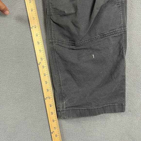 Carhartt Pants Mens 42X29 Gray Double Knee Workwear Grunge Distressed Jeans - Picture 13 of 13